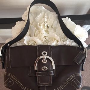 Authentic COACH brand Clutch With Large Strap